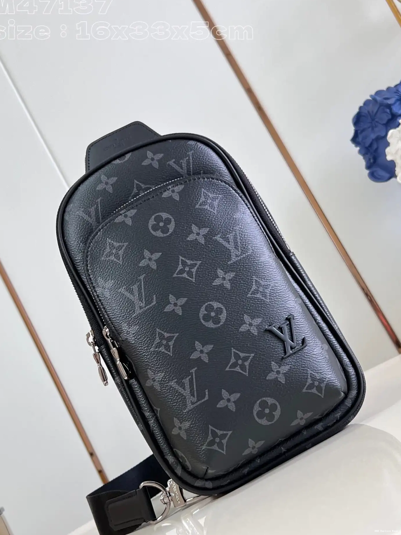 Aaa replica bags Avenue LOUIS Slingbag-16*33*5.7CM VUITTON 0603